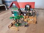 Playmobil 6120 en 6130 Grote boerderij en tractor, Gebruikt, Ophalen