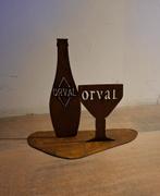 Orval déco en corten, Collections, Marques de bière, Enlèvement ou Envoi, Neuf, Panneau, Plaque ou Plaquette publicitaire, Autres marques