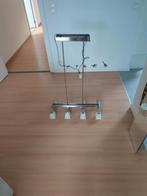 Inox hanglamp met 8 x lampfitting G9, Huis en Inrichting, Ophalen, Zo goed als nieuw