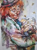Clowns, Huis en Inrichting, Woonaccessoires | Schilderijen, Tekeningen en Foto's, Ophalen, 50 tot 75 cm, Zo goed als nieuw, Foto of Poster