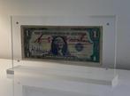 Billet signé par Andy Warhol et Keith Haring
