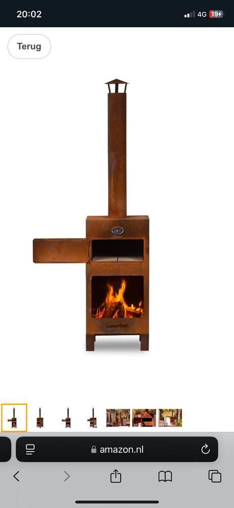 Multifunctionele outdoor pizzaoven, grill en kachel, Tuin en Terras, Barbecue-accessoires, Ophalen