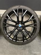 22” BMW X5 G05 / X6 G06 velgen + banden breedset 5x112, Gebruikt, 275 mm, Banden en Velgen, Overige maten