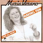 single Maria Verano - Having fun, Pop, Ophalen of Verzenden, 7 inch, Zo goed als nieuw