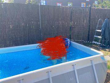 Intex Prism Frame Premium + zandfilterpomp sx 925, 200 à 400 cm, Piscine intégrée, Moins de 200 cm, Enlèvement