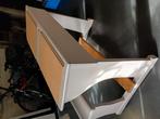 Retro houten schoolbank, grijs, Kinderen en Baby's, Ophalen, Gebruikt