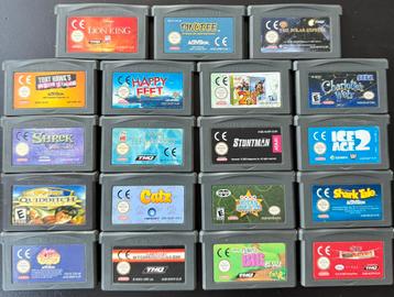 GameBoy Advance Games beschikbaar voor biedingen