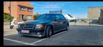 Mercedes 190e w201 bj1985, Auto's, 4 deurs, Zwart, Lederen bekleding, Leder