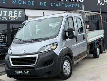 Peugeot Boxer 2.2 BlueHDi TVA*BTW BENNE/ 7PLACES/ NAVI/ CAME beschikbaar voor biedingen