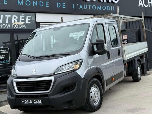 Peugeot Boxer 2.2 BlueHDi TVA*BTW BENNE/ 7PLACES/ NAVI/ CAME, Auto's, Bestelwagens en Lichte vracht, Bedrijf, Te koop, Achteruitrijcamera