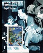 Disney postzegels Walt Disney ben Pinochio 6 velletjes, Verzenden, Postfris