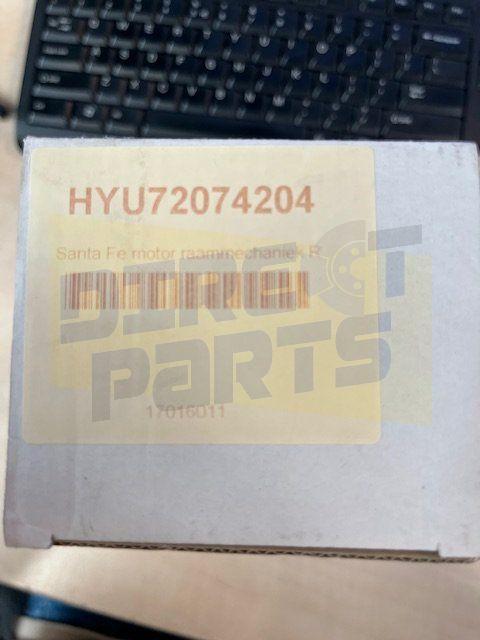 Hyundai Santa Fe (2/06-3/10) motor raammechaniek Rechts acht, Auto-onderdelen, Ruiten en Toebehoren