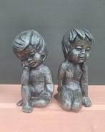 Vintage beelden kind gesigneerd, Antiek en Kunst, Ophalen