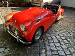 Triumph TR3, Zwart, Cabriolet, Leder, Handgeschakeld