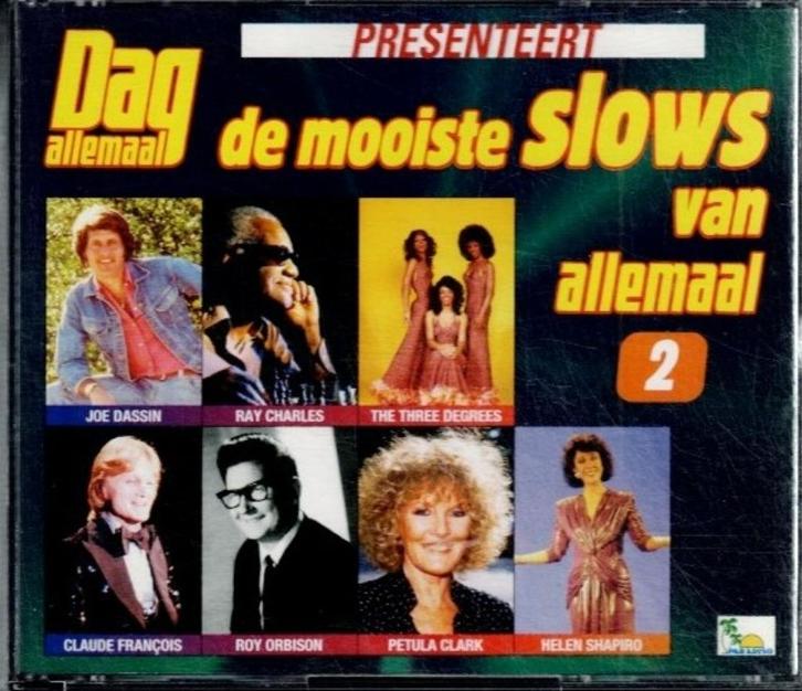 2 x cd   -   De Mooiste Slows Van Allemaal - 2, Cd's en Dvd's, Cd's | Overige Cd's, Ophalen of Verzenden