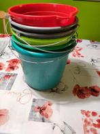 Set van 6 emmers, Ophalen