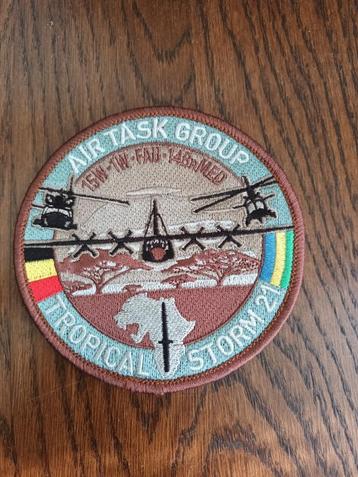 force aérienne tropical storm 2021 luchtmacht badge patch beschikbaar voor biedingen