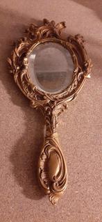 Antiek art deco spiegeltje, 20 a 25cm, Ophalen of Verzenden