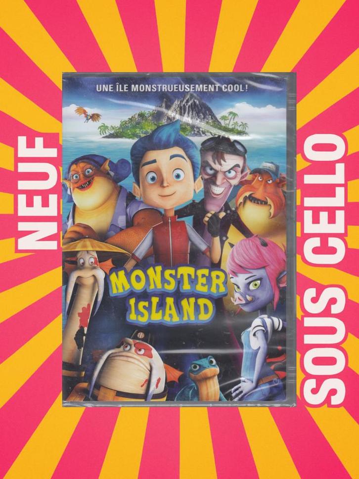 Island of Monsters Negen onder de cello | 3760233153870, Cd's en Dvd's, Dvd's | Tekenfilms en Animatie, Nieuw in verpakking, Verzenden