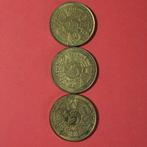 3 munten  West Vlaanderen, Postzegels en Munten, Ophalen of Verzenden