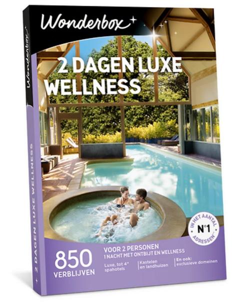 Wonderbox - Luxewellness met overnachting, Tickets en Kaartjes, Hotelbonnen, Twee personen, 1 overnachting