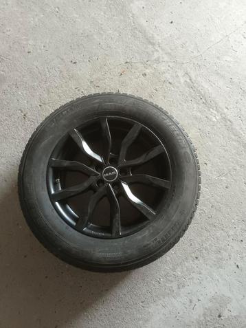 18 inch zwarte MAK velgen + Michelin banden