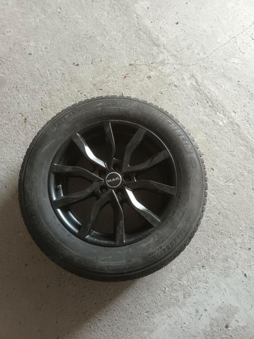 18 inch zwarte MAK velgen + Michelin banden, Auto-onderdelen, Banden en Velgen, Banden en Velgen, Winterbanden, 18 inch, 235 mm