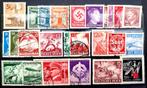 Verzameling 25 Duitse WO2 postzegels, Verzamelen, Ophalen of Verzenden, Overige soorten, Overige typen