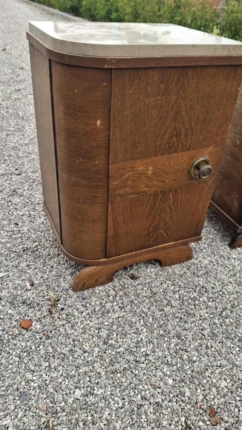 vintage nachtkastjes, Huis en Inrichting, Kasten | Overige, Gebruikt, Ophalen