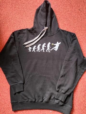 Zwarte hoodie / trui handbal (XL) beschikbaar voor biedingen