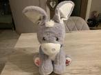 Baby speelgoed ezel knuffel (Beweegt) (35 cm), Ophalen of Verzenden, Gebruikt, Met geluid