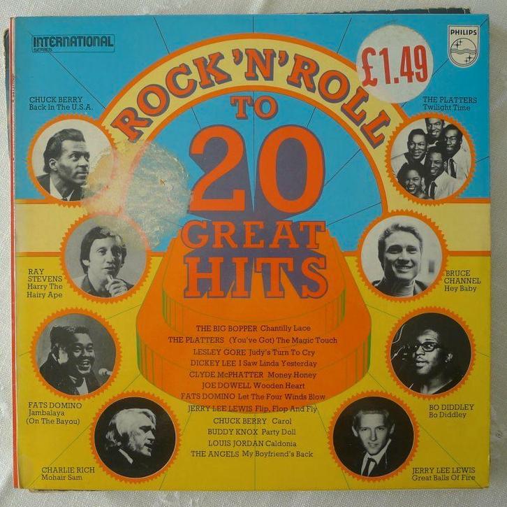 2xCompilatie LP: Rock 'n' soul/Rock‘n’Roll to 20 Great hits, CD & DVD, Vinyles | Compilations, Neuf, dans son emballage, Pop, Enlèvement ou Envoi