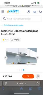 Siemens LU63LCC50 inbouw dampkap onderbouw, Elektronische apparatuur, Afzuigkappen, Ophalen, Nieuw, Inbouw