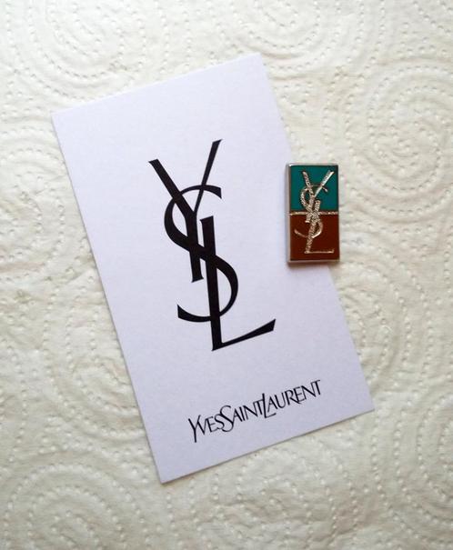Yves Saint Laurent YSL broche/pinnen, Verzamelen, Speldjes, Pins en Buttons, Nieuw, Speldje of Pin, Verzenden