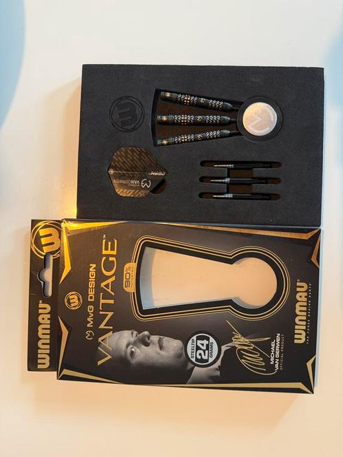 Winmau MVG Michael van Gerwen Vantage 90% 24g, Sport en Fitness, Darts, Zo goed als nieuw, Pijlen, Ophalen of Verzenden