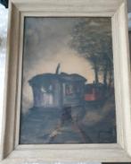 Houtskooltekening van Idzerda (1915-1992) getekend, Antiek en Kunst, Ophalen