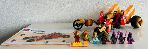 Lego Ninjago - Kai's Golden Dragon Raider - 71773, Enfants & Bébés, Jouets | Duplo & Lego, Comme neuf, Lego, Ensemble complet