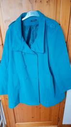 Blauwe jas paprika maat 6 of 54, Kleding | Dames, Grote Maten, Blauw, Ophalen of Verzenden, Paprika, Jas of Mantel