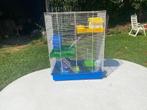 Ruime hamsterkooi: 47 x 29 x 57 inclusief accessoires, Dieren en Toebehoren, Kooi, Gebruikt, Minder dan 75 cm, Hamster