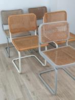 5 'cesca' stoelen naar het ontwerp van Marcel Breuer, Ophalen, Gebruikt, Wit
