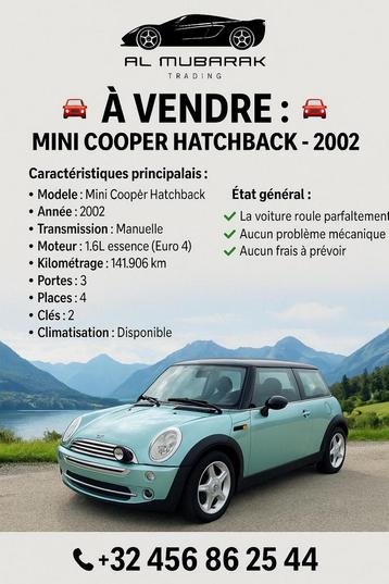 MINI COOPER HATCHBACK beschikbaar voor biedingen