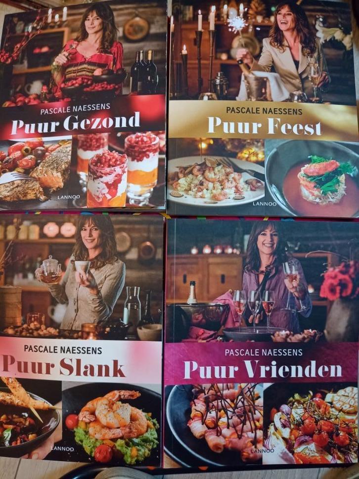 puur vrienden, puur feest, slank, gezond pascale naessens, Boeken, Kookboeken, Zo goed als nieuw, Ophalen of Verzenden