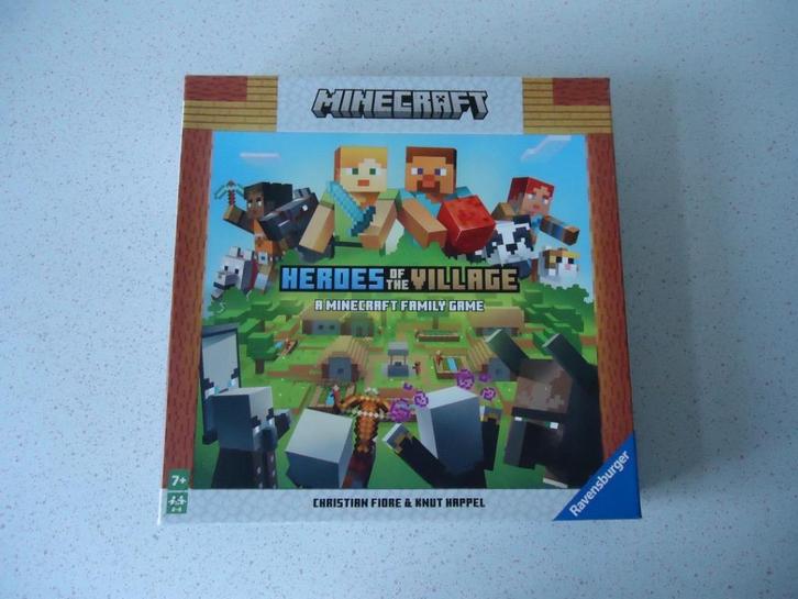 Nieuw "Minecraft" Heroes Of The Village van Ravensburger, Hobby en Vrije tijd, Gezelschapsspellen | Overige, Nieuw, Een of twee spelers