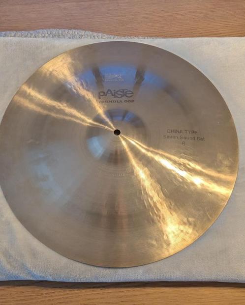 Paiste 602 China Type 18" - seven sound set, Muziek en Instrumenten, Drumstellen en Slagwerk, Zo goed als nieuw, Ophalen of Verzenden