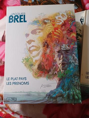 Jaques BREL: LE PLAT PAYS /LES PRENOMS.Vol 1 et 2. 