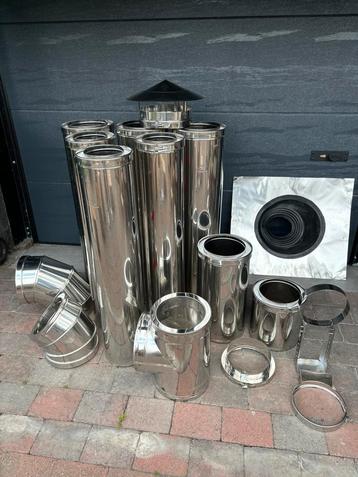 Cheminée inox beschikbaar voor biedingen