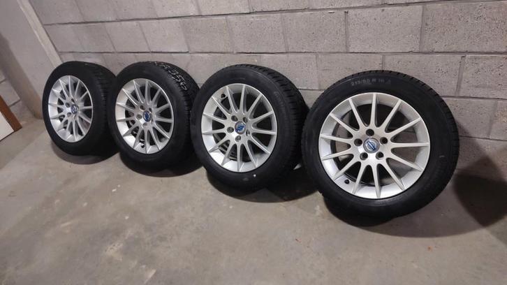 16" Volvo velgen C30, V50, C70, V70, Auto-onderdelen, Banden en Velgen, Velg(en), Winterbanden, 16 inch, 215 mm, Personenwagen