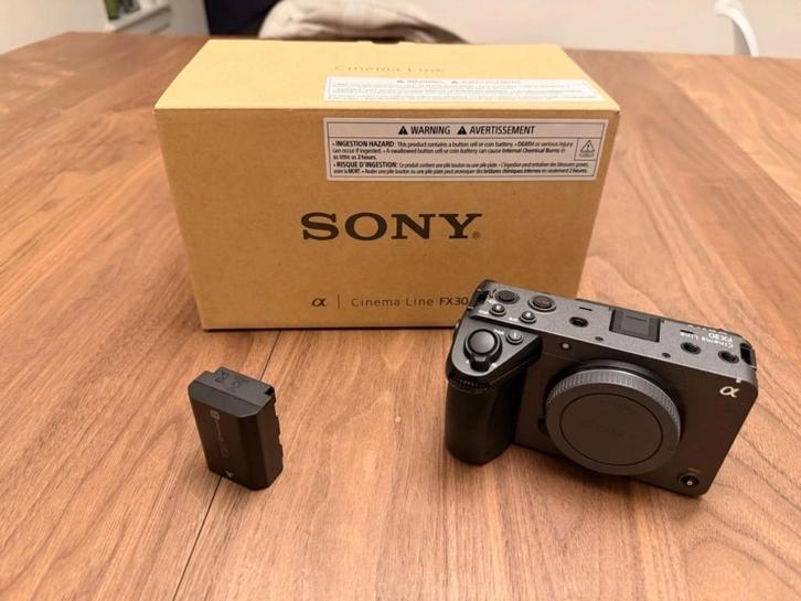 Sony FX30 26 MP digitale filmcamera zwart, Audio, Tv en Foto, Fotocamera's Digitaal, Zo goed als nieuw, Sony, Ophalen of Verzenden