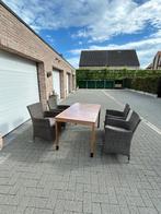 Tuinset, Tuin en Terras, Tuinsets en Loungesets, Ophalen, 4 zitplaatsen, Kunststof, Gebruikt