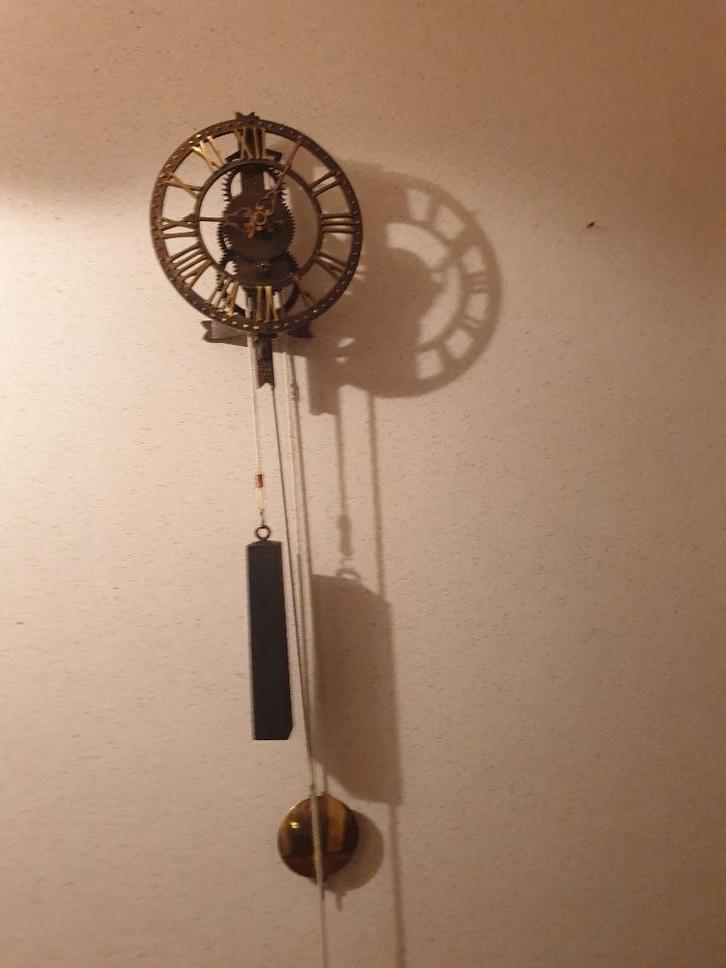 Skeletklok J. Warmink, Antiek en Kunst, Antiek | Klokken, Ophalen